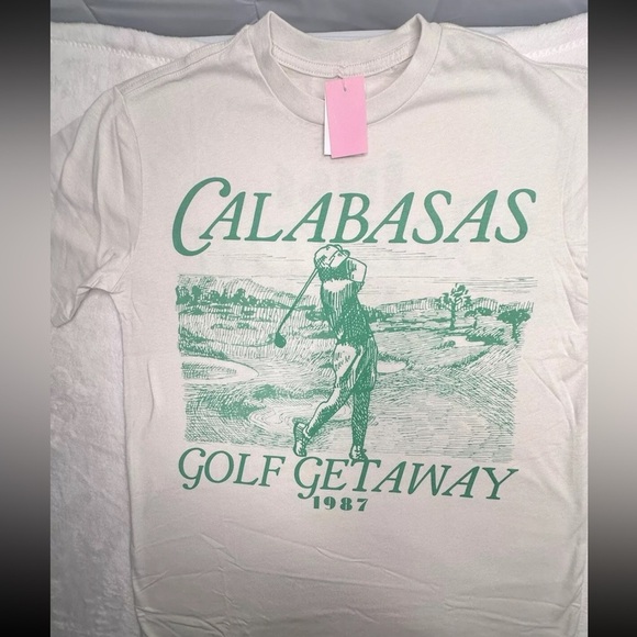 Zoe + Liv Graphic T-shirt Women Calabasas Good Giveaway choose your size 👇 - Picture 2 of 7